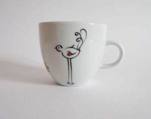 tasse oiseau