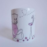 mug ronde des fleurs vue 2